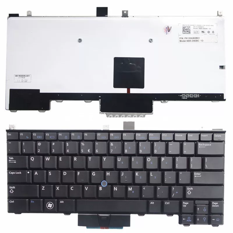Подходит для клавиатуры Dell Latitude E4310 P05G 0p6vgx