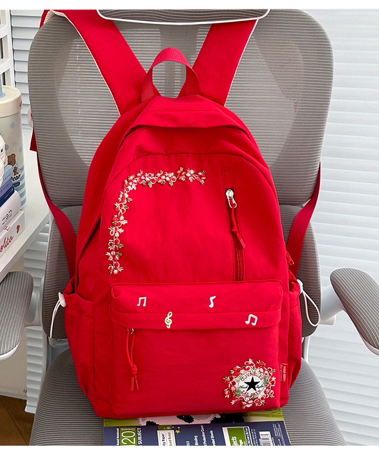 Neue grenzüberschreitende Freizeit-Trend-Rucksack mit Blumenmuster hochwertige leichte Schultasche großes Fassungsvermögen beliebter Campus-Rucksack