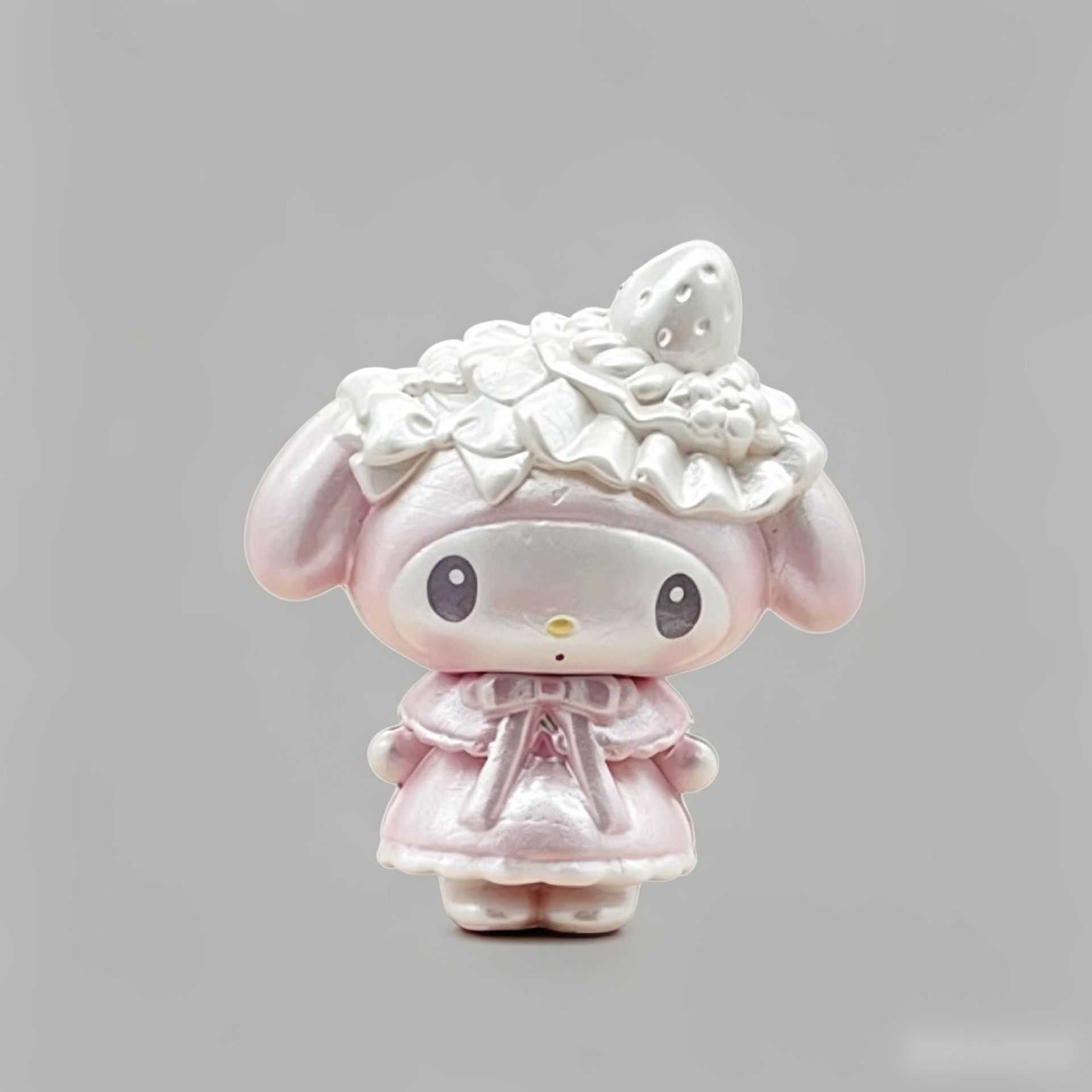 Comercio exterior exportación mini muñeca KT gato DIY material parche de caso de teléfono móvil colgante decoración accesorios pegamento crema