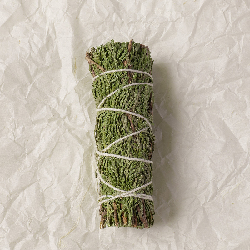 アメリカのカリフォルニア産ホワイトセージ、シダー、ラベンダー、ブルーグラスのアロマセット、空間浄化用聖なる木ホワイトセージ