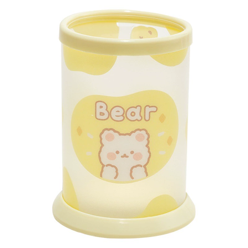 Детский день PP Южная Корея ins мультфильм круглый держатель для ручек маленький свежий ящик для хранения канцелярских принадлежностей студенческий Настольный ящик для хранения