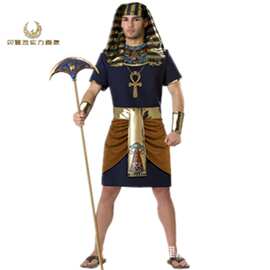 万圣节cosplay 化装舞会 成人服装 埃及艳后 埃及法老王 成人舞会