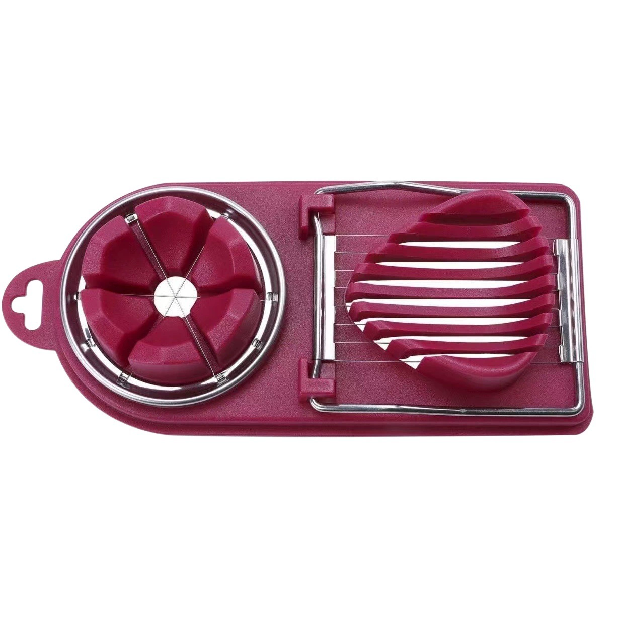 Яичный слайсер Бытовая яичная резка из нержавеющей стали 2-в-1 Songhua Яичная резка Консервированная яичная резка Артефакт Сплит