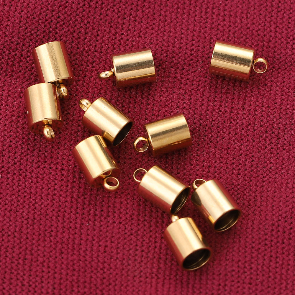 Solid Color Pattern 1 Piece Stainless Steel Solid Color Connection Buckle Simple Style