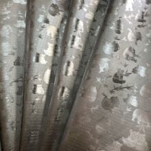 厂家直供银色防晒防烫隔热3D印花熊猫摩托车电动车把套坐垫套皮革