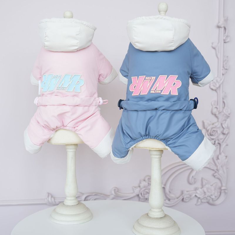 宠物衣服2025跨境爆款防水四脚加厚款秋冬装外出小型猫咪衣服批发|undefined