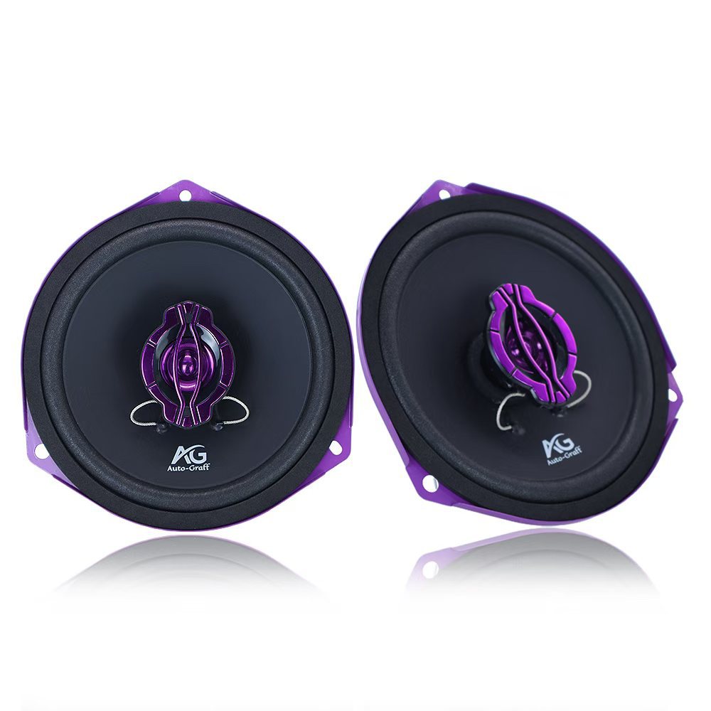 Car Audio Modification 6.5inch Coaxial Speaker Triangle Mid-Bass Car-Mounted Modified Speaker Ag-P6.0