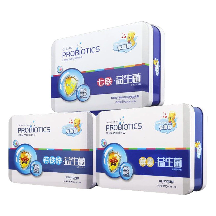 Однокомпонентная дропшиппинг-поставка пробиотиков Anbei Cong Seven-Strain (семи видов), пробиотиков с кальцием, железом, цинком и селеном, увлажняющих пробиотиков, ферментных пробиотиков.