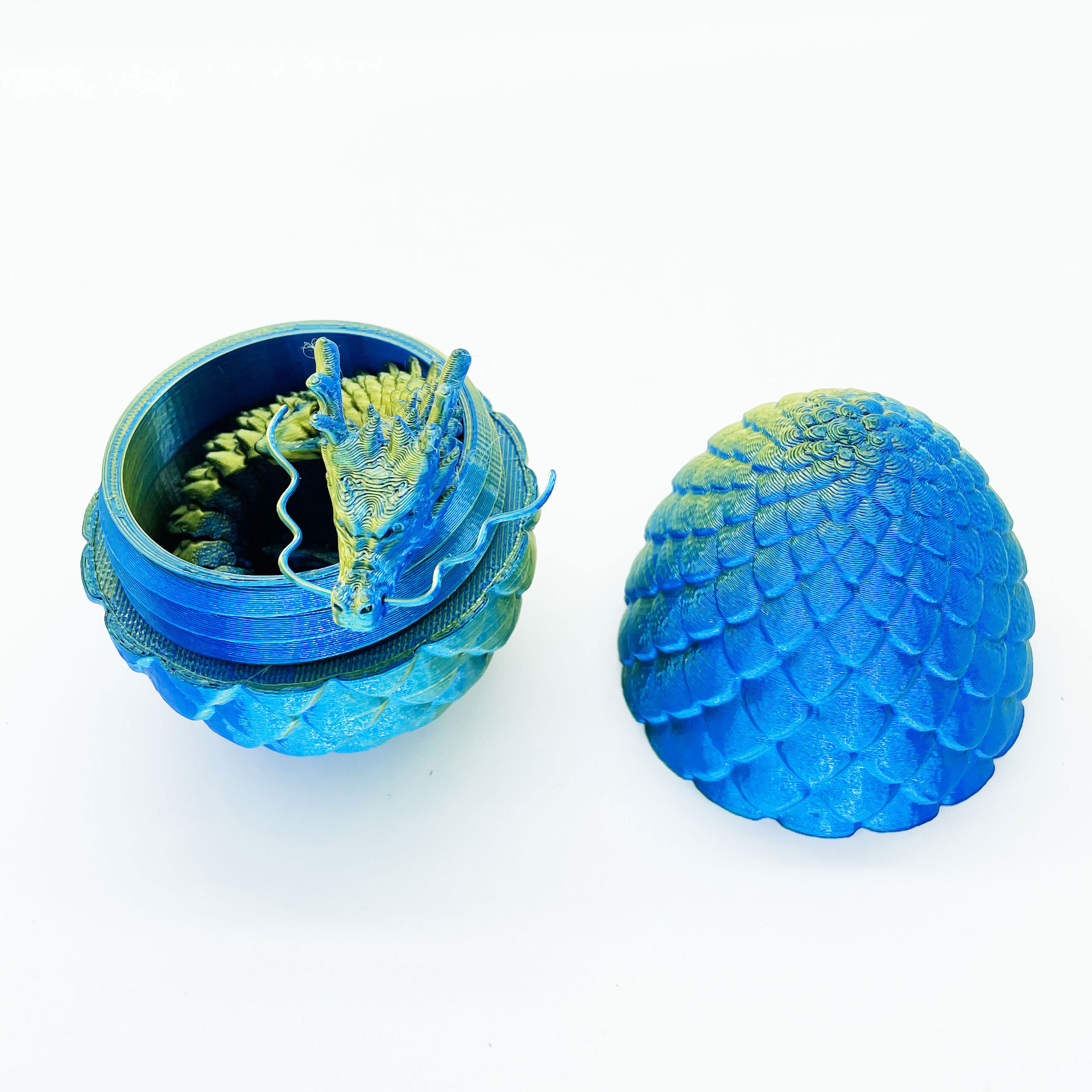 드래곤 알 11cm + 크리스탈 드래곤 28cm [색상 비고]