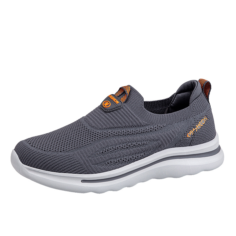 Nuevos zapatos de malla de primavera y otoño, zapatos de caminar de edad avanzada, zapatos deportivos ligeros y cómodos, un cabello