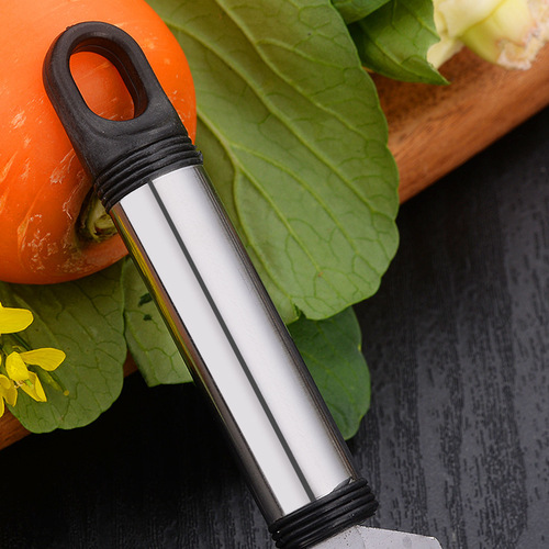 Stainless steel paring knife, multifunctional fruit knife, practical kitchen gadget, fruit and vegetable peeler, fruit planer