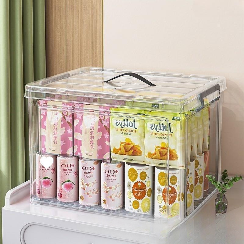 工場肥厚大容量特大透明収納ボックスワードローブ衣類プラスチック家庭用ボックスおもちゃの収納ボックス|undefined