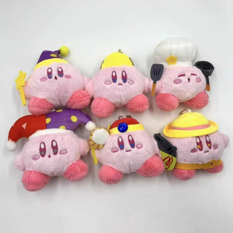 在庫あり 星のカービィ ぬいぐるみペンダント 可愛いカービィおもちゃ 女の子向けギフト ランドセル飾り キーホルダー フィギュア|undefined