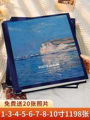 Photo album commemorative album photo customized interstitial large-capacity family photo album mixed storage photo album 5678