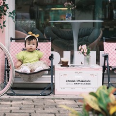 夢想派戶外側開摺疊收納箱汽車後備箱家用露營箱車載儲物整理箱