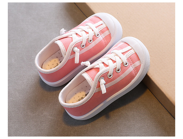 Baby One-foot Soft-soled Canvas Shoes Autumn 2021 New Leopard Print Casual Shoes Low-top Sneakers display picture 7