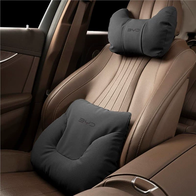 Headrest: Seagull Lumbar Pillow - byd-headrest-lumbar-support-noble-black-standard