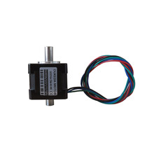 Hollow Shaft Nema 14 Stepper Motor Dual Shaft Bipolar 16Ncm