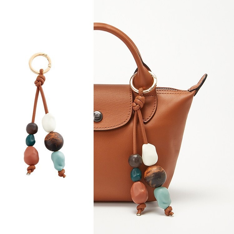 Direct Sales from the Manufacturer: Suitable for Longchamp Xtra Ceramic Bead Pendants, New Longchamp Bag Stone Charms