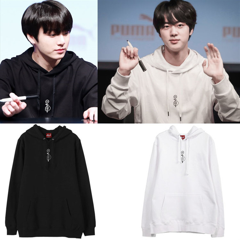 Bullet-proof Youth League Tian Yuguo Jin shuozhen same coat men's and women's loose hooded autumn spring and winter student sweater