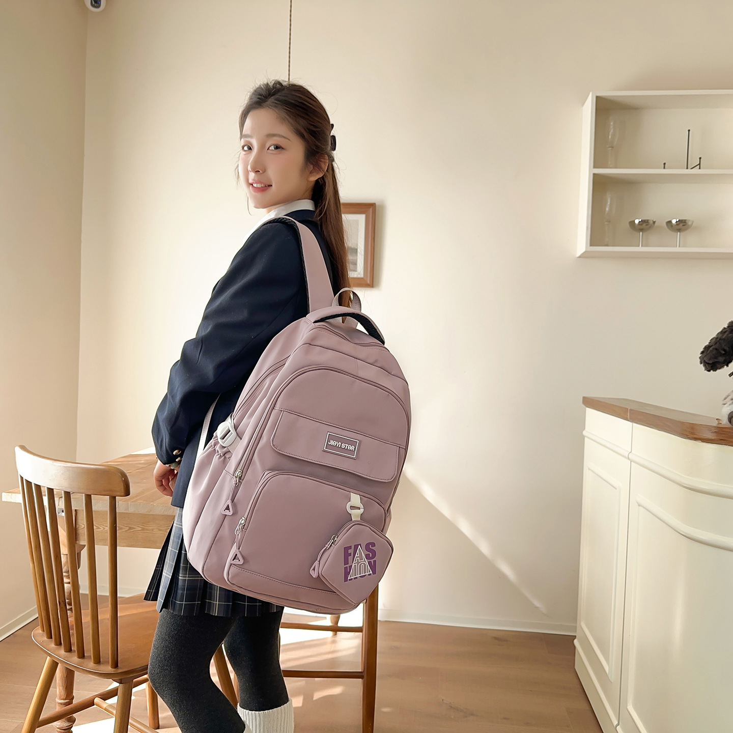 Bolsa de viaje al aire libre de gran capacidad multifuncional versátil bolso de computadora simple bolso de moda del campus