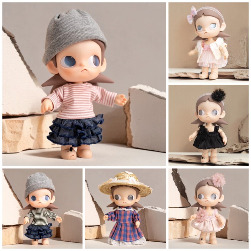 Zsiga Movable Doll's Dream Place Bjd Doll Clothes 1/8 Gazi Sister Baby Clothes Accessories Sweater Pants Clothes