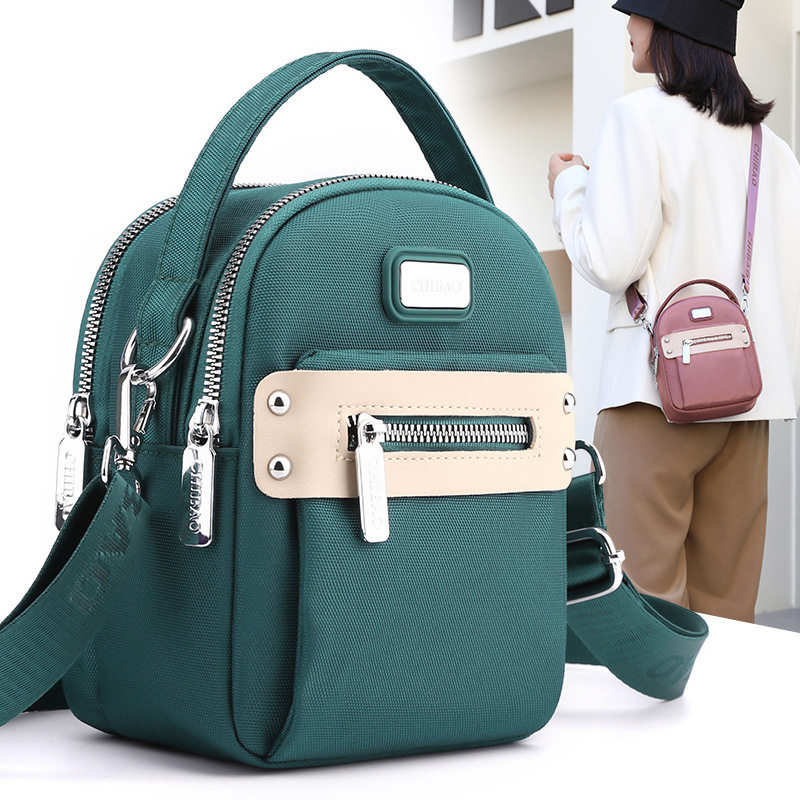 New Design Shoulder Handbag 2022 New Women's Crossbody Bag Internet Celebrity Fashionable Thickened Oxford Cloth Bag