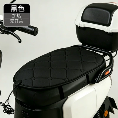 cover, three-level temperature adjustment, new – Electric car cushion - black-heated-without-switch