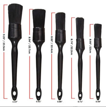 新品热销塑料圆刷美容细节刷缝隙刷洗车清洁小毛刷洗车刷5pcs套装