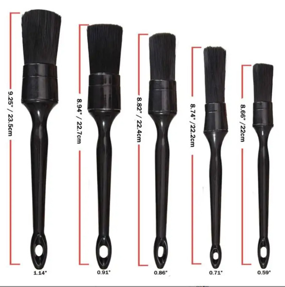 New Hot Selling Plastic Round Brush Beauty Details Brush Gap Brush Car Wash Cleaning Small Brush Car Wash Brush 5pcs suit New Hot Selling Plastic Round Brush Beauty Details Brush Gap Brush Car Wash Cleaning Small Brush Car Wash Brush 5pcs suit