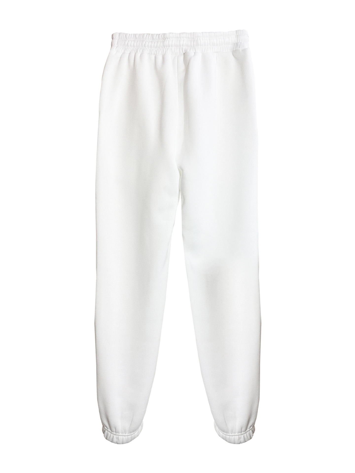 Pantalon de survêtement en polaire noir pour femmes, décontracté, jogging, sport, taille haute, pieds amples, pour la maison_voghion.com