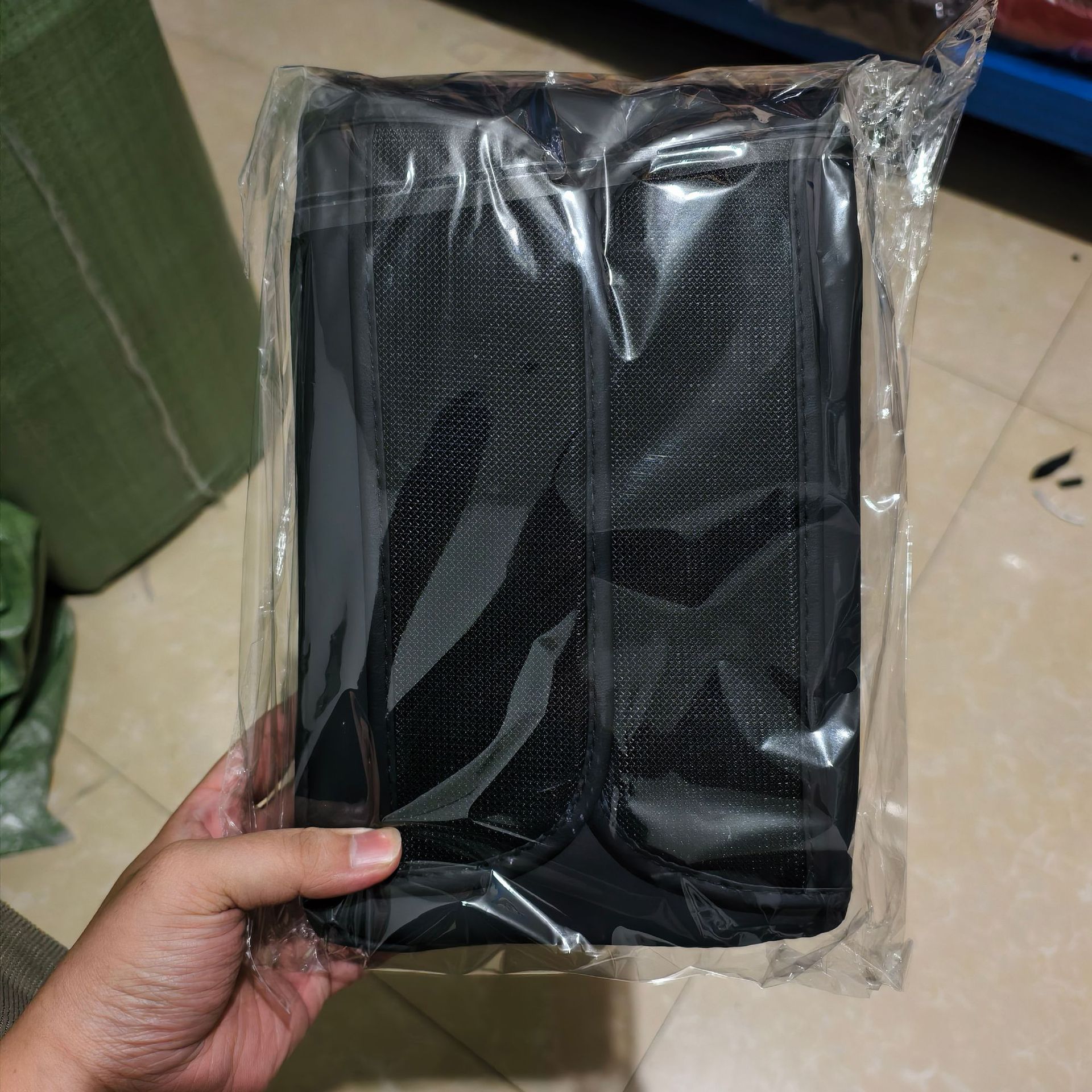 Car Armrest Box Memory Sponge Booster Pad Plus Storage Bag Car Armrest Pad Bag Interior Modification for All Seasons