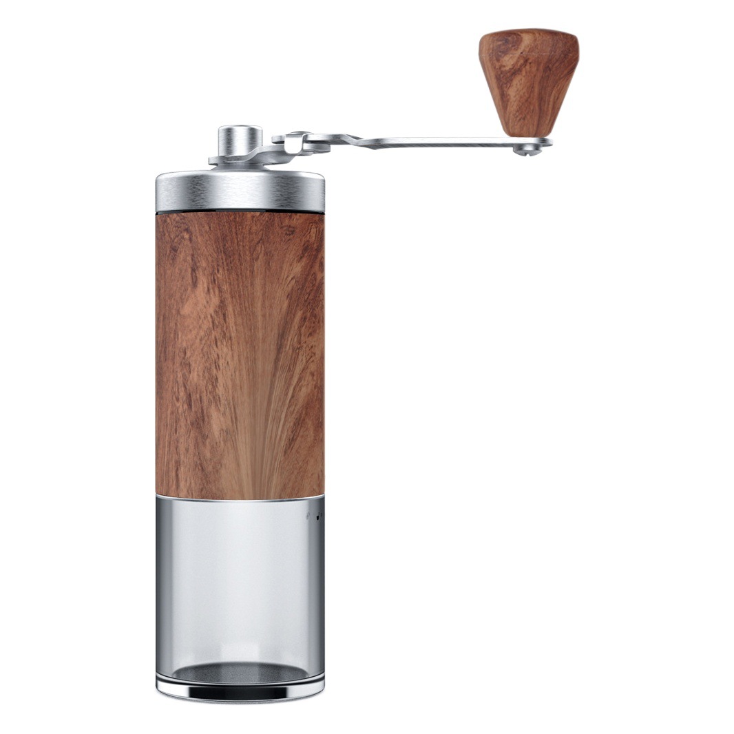 Molinillo de café de punto transfronterizo de sentido avanzado, molinillo manual, molinillo de acero inoxidable, máquina de café de molino manual, una persona