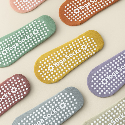 Factory TEMU SHEIN Non-slip Yoga Socks for Women Professional Pilates Socks Floor Socks with Gel Print Sports Amazon