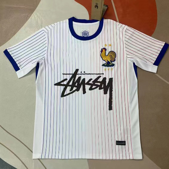 Stussy足球服队服批发巴黎巴西德国法国英格兰意大利日本球衣代发|undefined