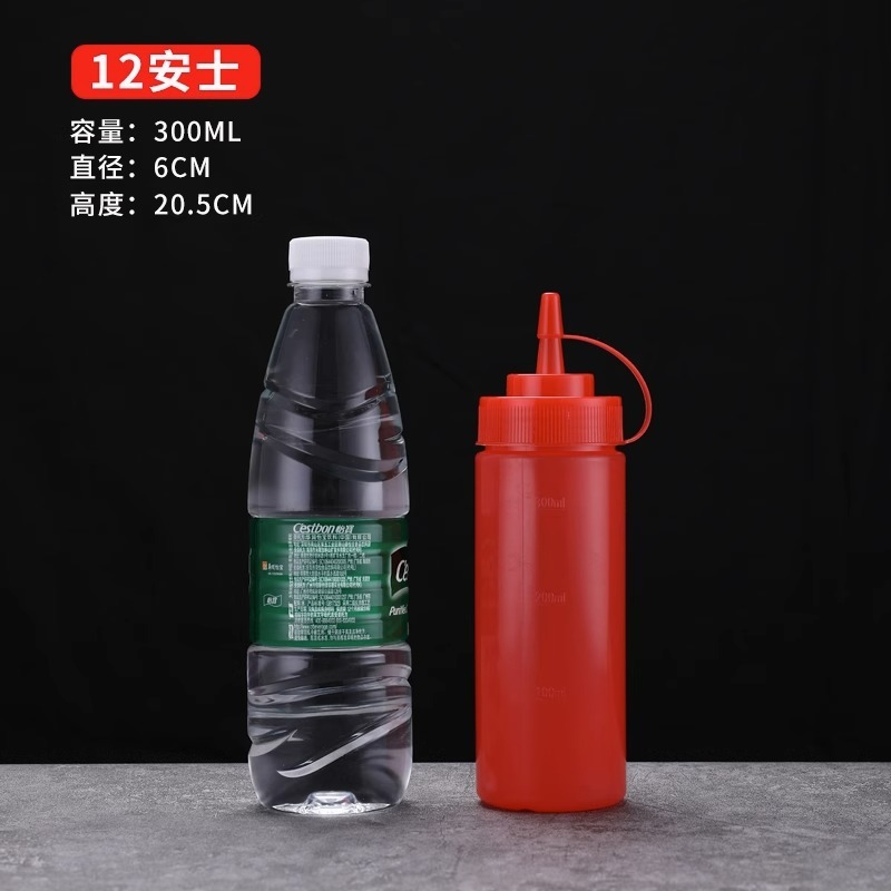 食品級のプラスチックは味噌の瓶のソースを押します。|undefined