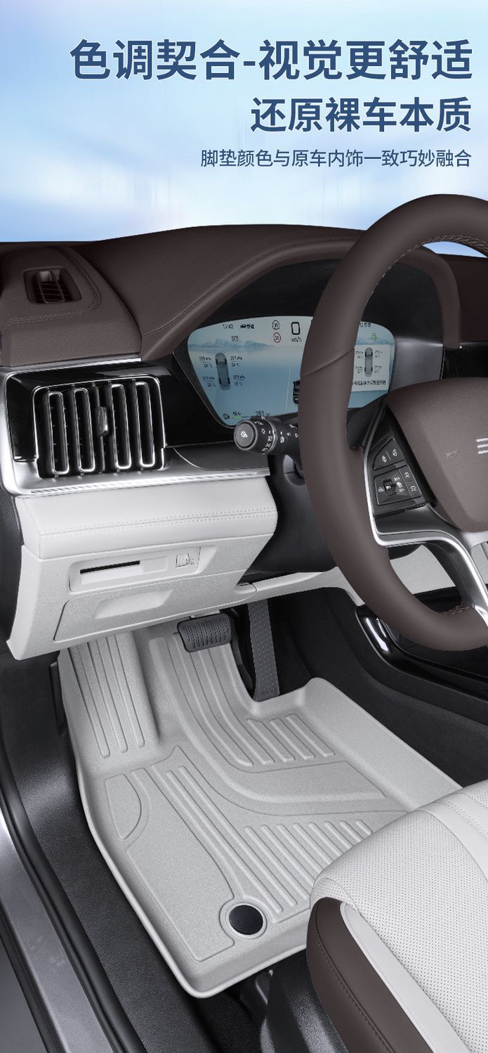 Suitable for Byd Song Plus Floor Mats Surrounding Song Plus Dmi/Ev Interior Tpe Car Floor Mats Trunk Mat