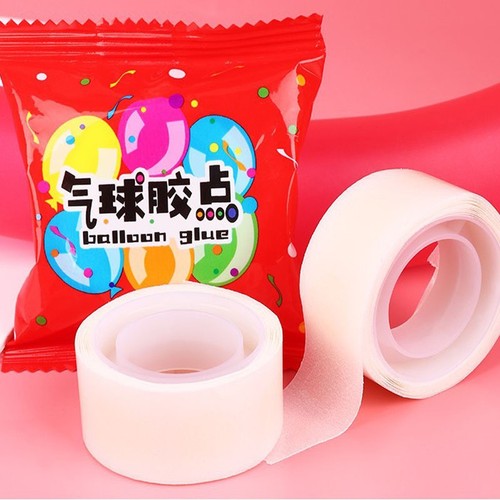 Balloon accessories wholesale hand push pump transparent silicone dot balloon chain 10 meters ribbon balloon decoration ribbon
