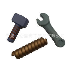 新款PU发泡工具螺丝玩具形状逼真减压发泄慢回弹玩具厂家批发