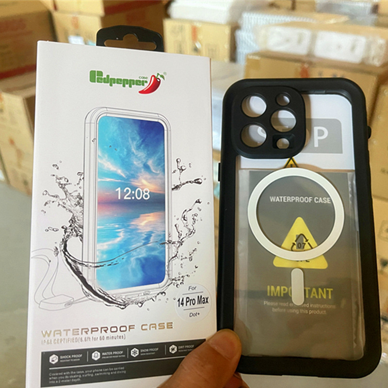 for apple 14 15pro max red pepper small shell waterproof shell Redpepper waterproof