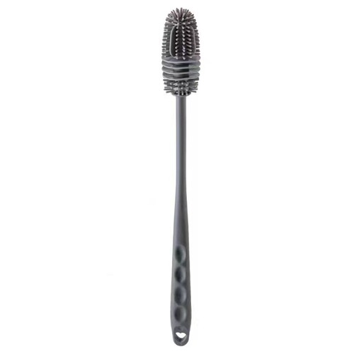 Cup washing artifact, bottle brush, long handle, no dead angle, silicone tea cup brush, household thermos cup brush, cleaning brush