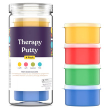 跨境热销硅胶康复泥手部治疗油泥解压玩具手部锻炼练手指康复训练