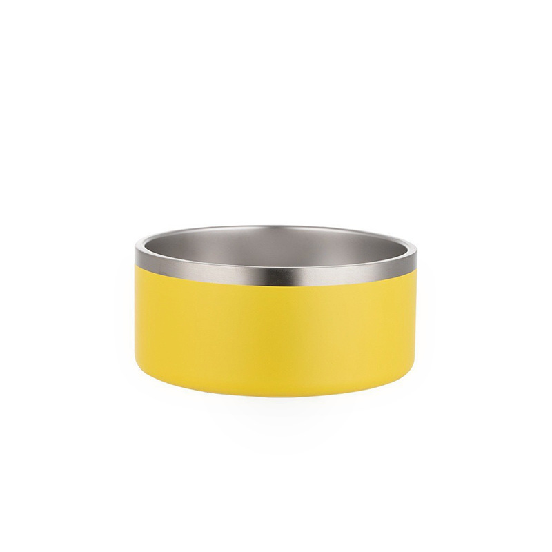 304 doble espesamiento de cuenco de perros de acero inoxidable con base antideslizante cuenco de mascotas de gran capacidad cuenco de comida para perros cuenco de alimentación