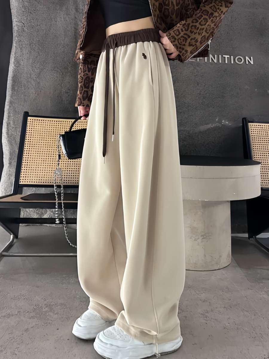 Спортивные штаны Chengying Clothing темно-синие стандартные S