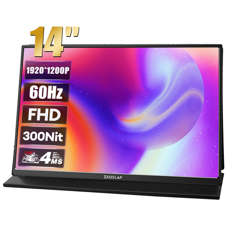 ZEUSLAP Zeus z14 Lite pro14 inch portable display 1920*1200 computer display screen touch
