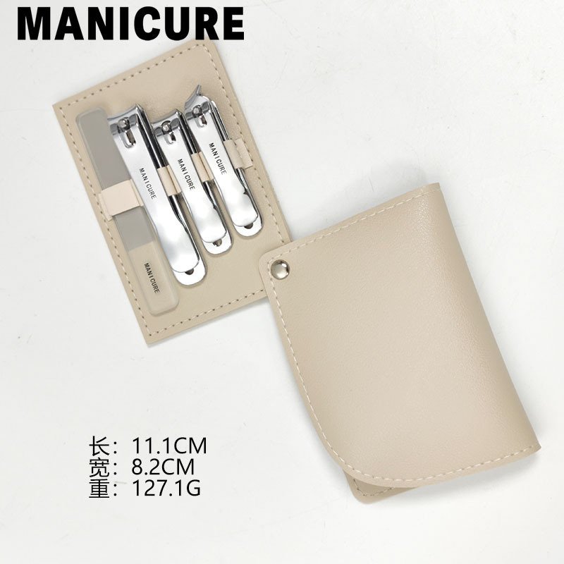 Tintinadoras de uñas portátiles en stock, alicates de uñas de manicura grandes, conjunto de cortadores de uñas a prueba de salpicaduras, tijeras afiladas de piel muerta domésticas