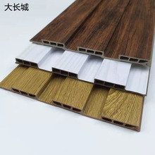 生态木天花吊顶204大长城板墙裙护墙绿可木集成墙板幼儿园装饰材