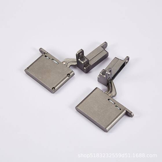 Factory direct light heaven and earth hinge aluminum frame glass door hinge minimalist hidden damping heaven and earth hinge