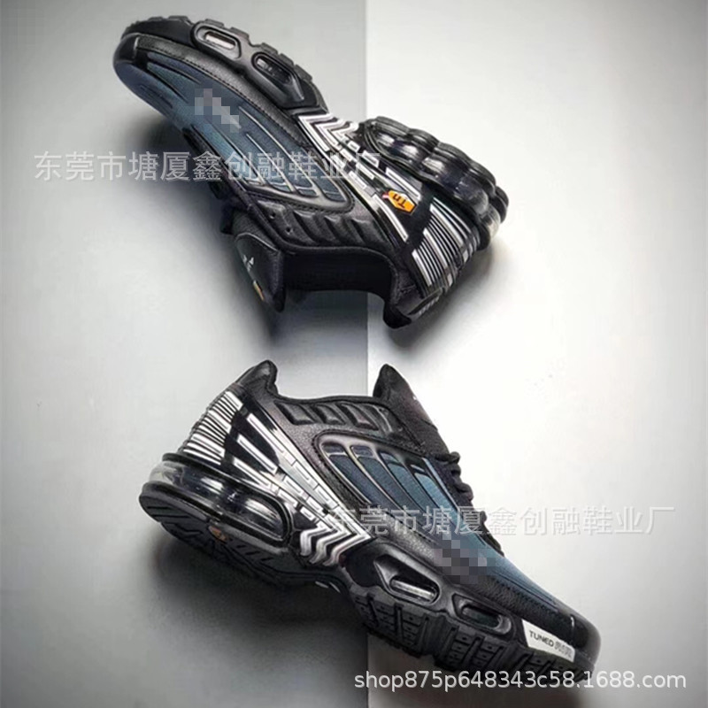 Putian Shoes 2023 New Export Cross-Border Tn Air Cushion Shoes Air Max Plus 3 Men's Shoes Sports Shoes Running Shoes