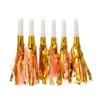 Pink+gold 6 pieces